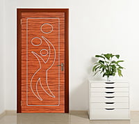2D WPC Bathroom Doors DWBD013 2D WPC Bathroom Doors DWBD013