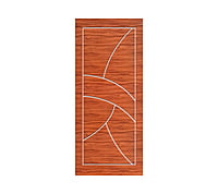 2D WPC Bathroom Doors DWBD028