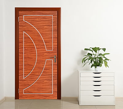 2D WPC Bathroom Doors DWBD032