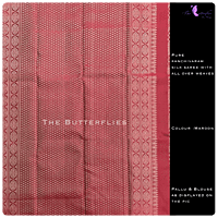 PURE KANCHIVARAM SILK SAREE SHSSKAN20890