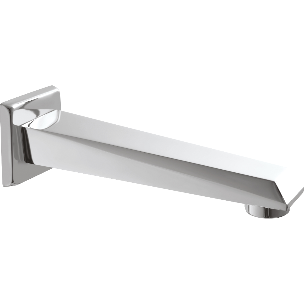 Lavish Bath Tub Spout With Wall Flange