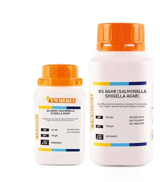 SS AGAR (SALMONELLA SHIGELLA AGAR) SS AGAR (SALMONELLA SHIGELLA AGAR)