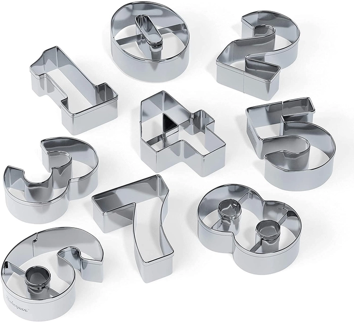 SS Number Shape Cutter SS Number Shape Cutter