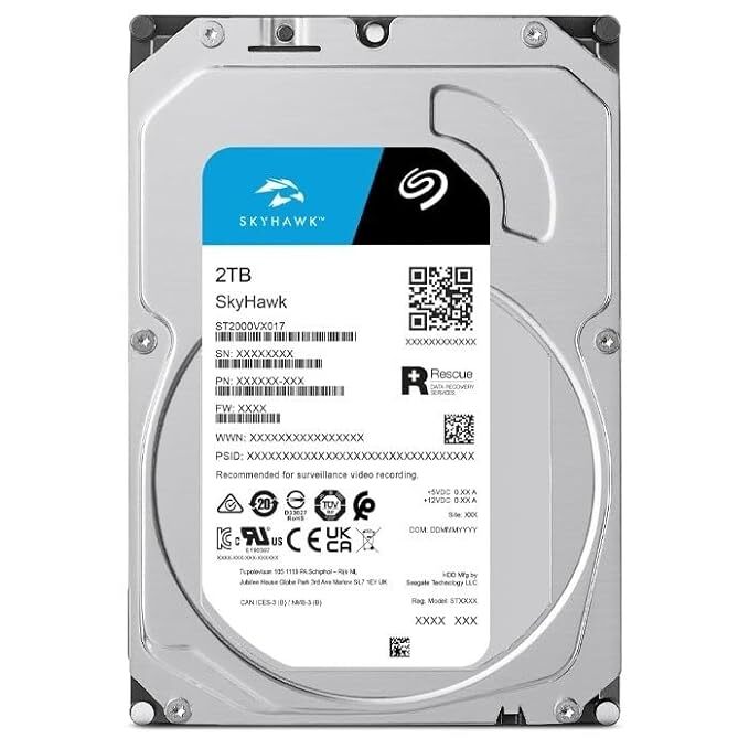 Seagate 2TB Skyhawk Hard Disk ST2000VX017 Seagate 2TB Skyhawk Hard Disk ST2000VX017