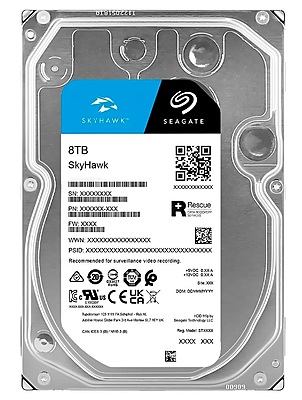 Seagate 8TB Skyhawk Hard Disk ST8000VE001