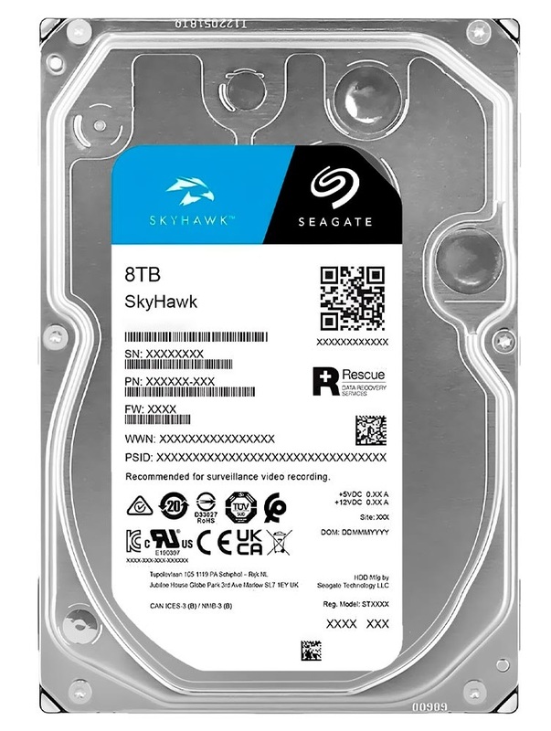 Seagate 8TB Skyhawk Hard Disk ST8000VE001 Seagate 8TB Skyhawk Hard Disk ST8000VE001