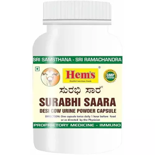 SURABHI SAARA โ Desi Cow Urine Powder Capsule