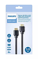 Philips 3meter Hdmi cable 2.0, 4K 60 HZ, 18GBPS, 32AWG, COLORBOX Philips 3meter Hdmi cable 2.0, 4K 60 HZ, 18GBPS, 32AWG, COLORBOX