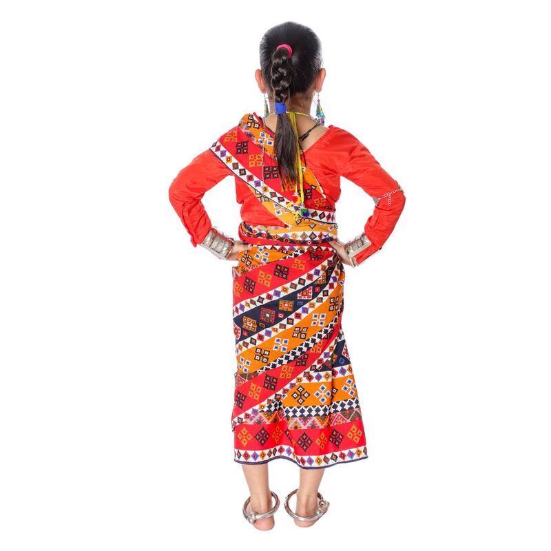 Sambalpuri Ghumra Dance Costume Sambalpuri Ghumra Dance Costume