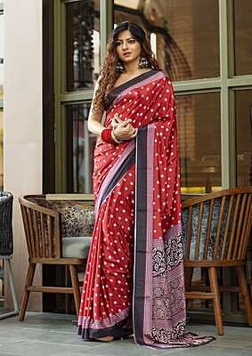 Crepe Digital Printed Saree-6 Crepe Digital Printed Saree-6