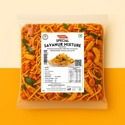Special Savanur Mixture โ Authentic Crunch with a Spicy Twist Special Savanur Mixture โ Authentic Crunch with a Spicy Twist