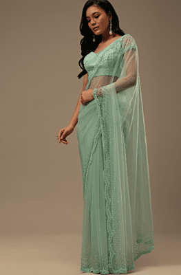 Designer Net saree