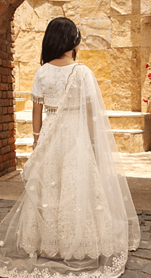 OFF-WHITE THREAD CHOLI OFF-WHITE THREAD CHOLI