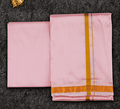 Cream Regular Dhoti and Shirt Cream Regular Dhoti and Shirt