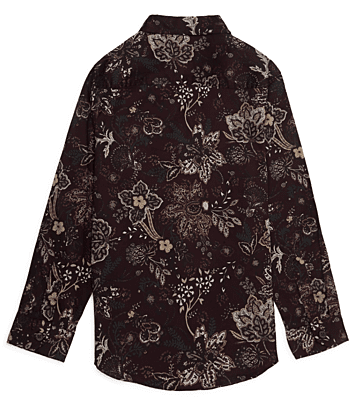 VIBRANT FLORAL PRINT SHIRT VIBRANT FLORAL PRINT SHIRT