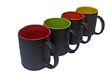 Double shade ceramic mug
