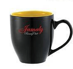 Mat-finished Mug with colored interior