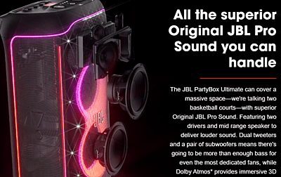 JBL PARTYBOX ULTIMATE JBL PARTYBOX ULTIMATE