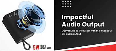 Portronics Breeze 4 Portable Speaker Portronics Breeze 4 Portable Speaker