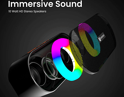 Portronics Pixel 3 10W Portable Wireless Bluetooth Speaker