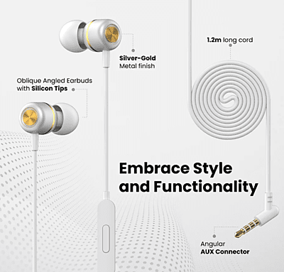 Portronics Conch 10 Wired Earphone