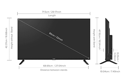 Xiaomi A Series 80 cm (32 inch) HD LED Smart Google TV with 20W Speaker