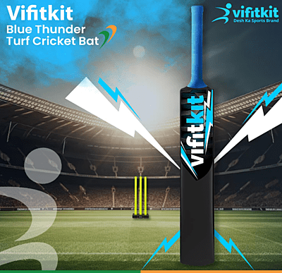 Vifitkit Impact Turf Bat Cricket for Adults