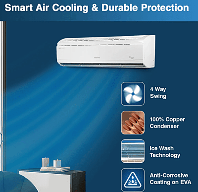 Voltas Heavy Duty Inverter Split AC, 2 Ton, 5 Star - 245V Venus Plus