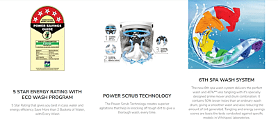 Whirlpool Whitemagic Classic GenX 6.5kg 5 Star Top-Load Washing Machine Whirlpool Whitemagic Classic GenX 6.5kg 5 Star Top-Load Washing Machine