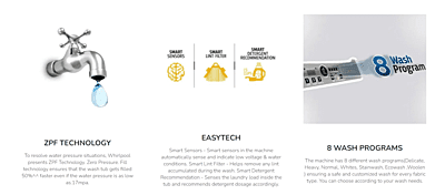 Whirlpool Whitemagic Classic GenX 6.5kg 5 Star Top-Load Washing Machine Whirlpool Whitemagic Classic GenX 6.5kg 5 Star Top-Load Washing Machine