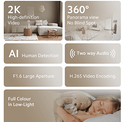 Xiaomi 360° Home Security Camera 2K Xiaomi 360° Home Security Camera 2K