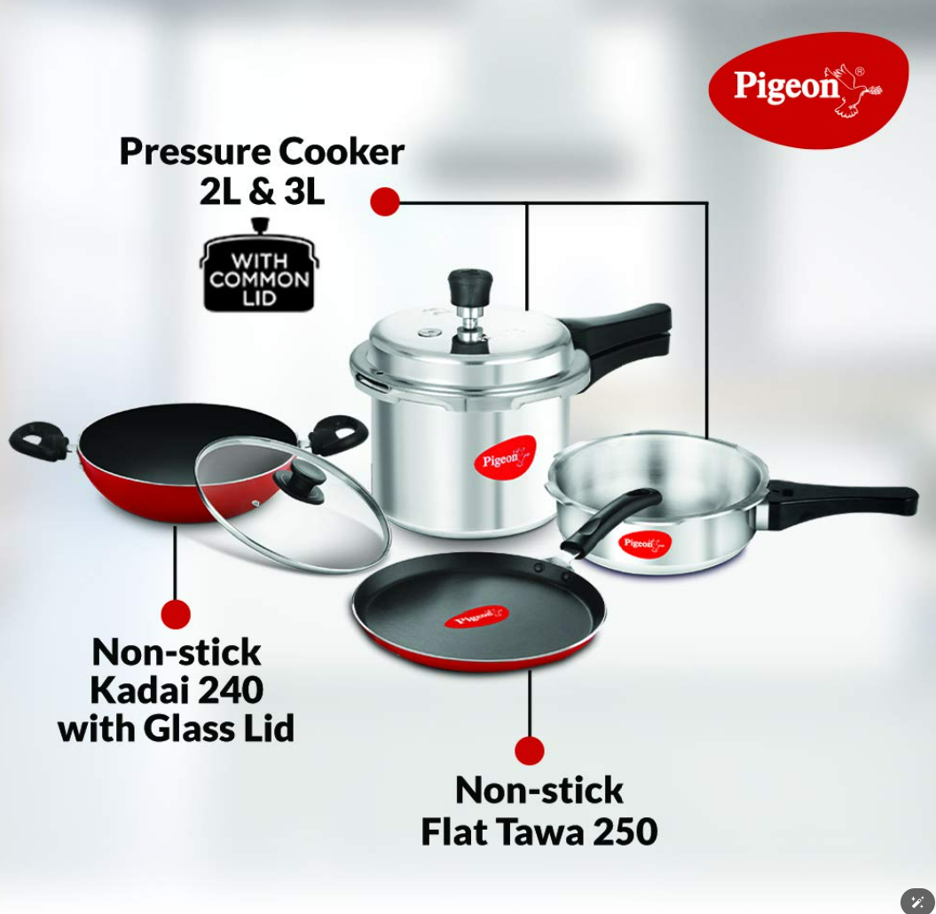 Pigeon Steel GLAZE Sauce Pan-16cm Pigeon Steel GLAZE Sauce Pan-16cm