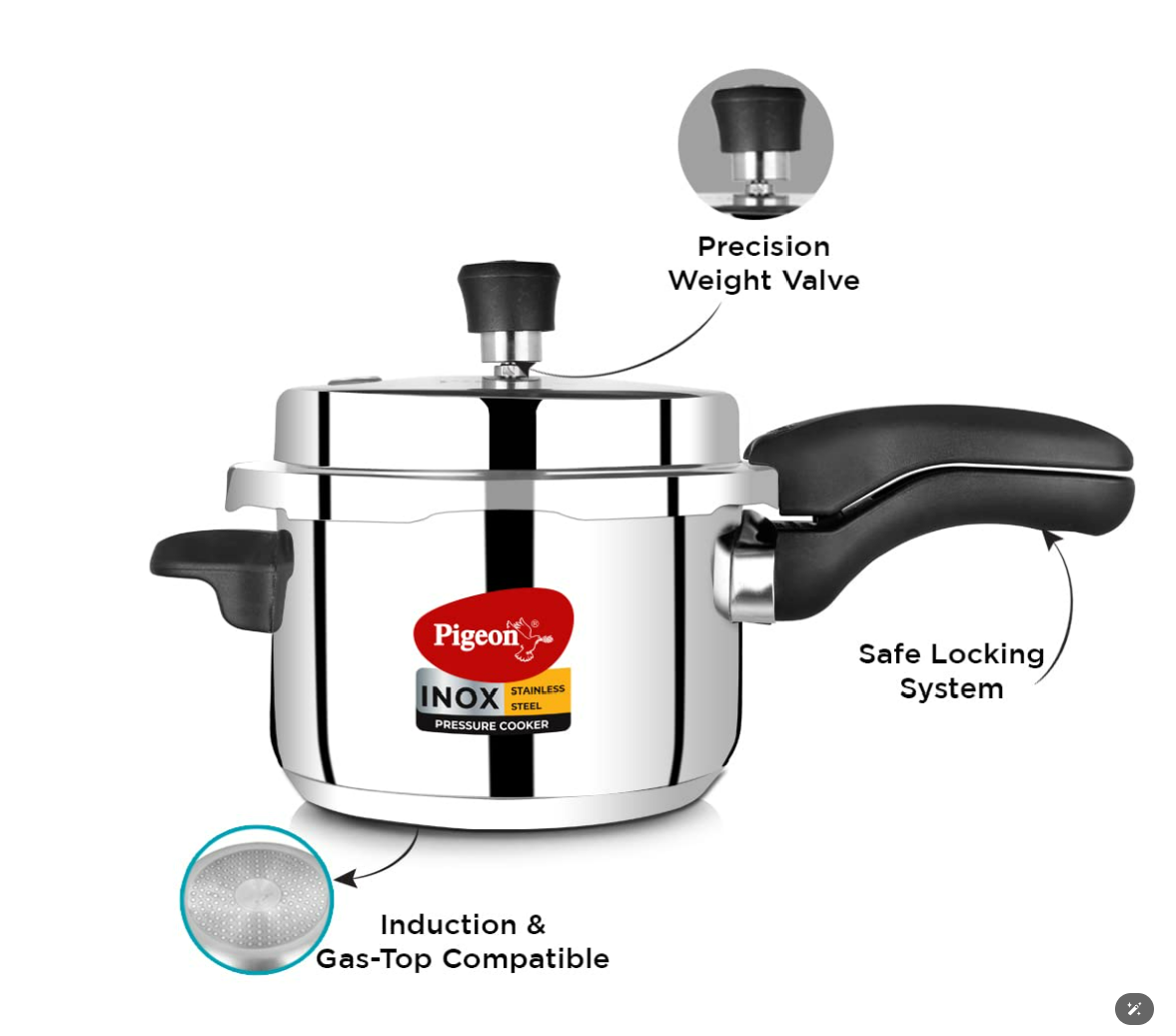 Pigeon Steel GLAZE Sauce Pan-14cm