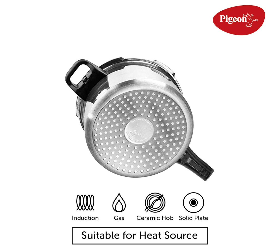 Pigeon Steel JADE Flat Bottom Tope -3600ml