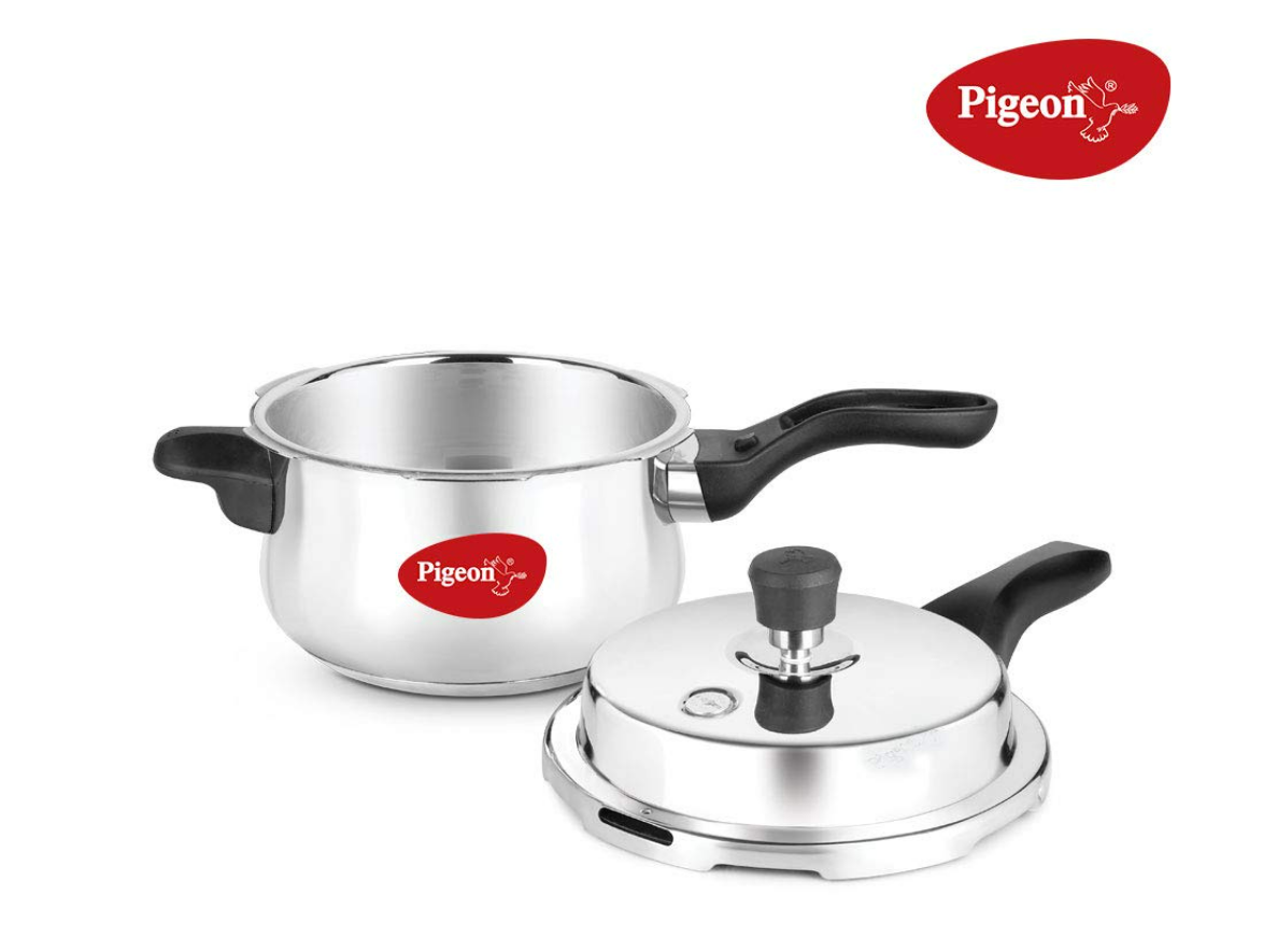 Pigeon Steel JADE Flat Bottom Tope -1750ml