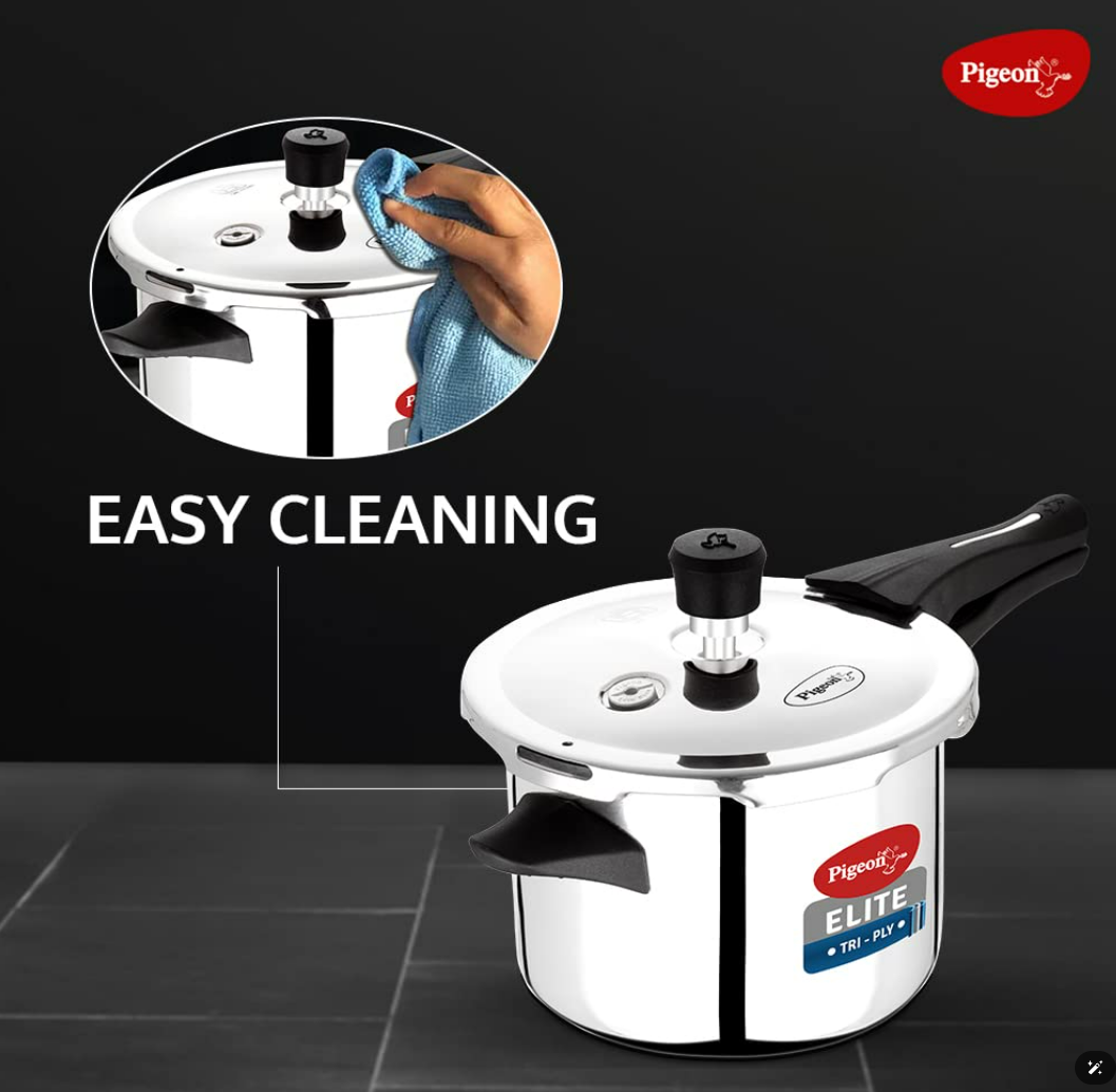 Pigeon Steel EMARALD Copper Bottom Tope-2200ml