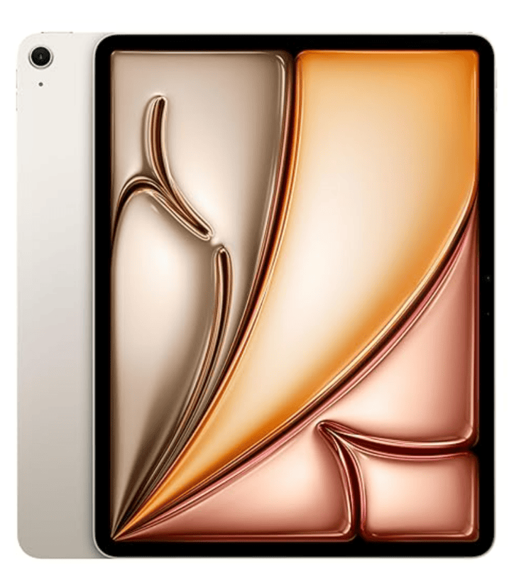 Apple iPad Air 13″ (M2): Liquid Retina Display,Landscape 12MP Front Camera / 12MP Back Camera, Wi-Fi 6E + 5G Cellular with eSIM, Touch ID, All-Day Battery Life Apple iPad Air 13″ (M2): Liquid Retina Display,Landscape 12MP Front Camera / 12MP Back Camera, Wi-Fi 6E + 5G Cellular with eSIM, Touch ID, All-Day Battery Life