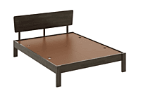 Swirl Solid Wood Without Storage Bed Swirl Solid Wood Without Storage Bed