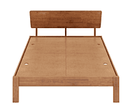 Swirl Solid Wood Without Storage Bed Swirl Solid Wood Without Storage Bed