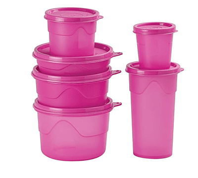 Cello QUBE FRESH combo 6pcs (180ml each)