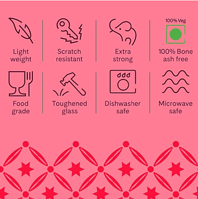 BOROSIL  15 PC D/SET 2