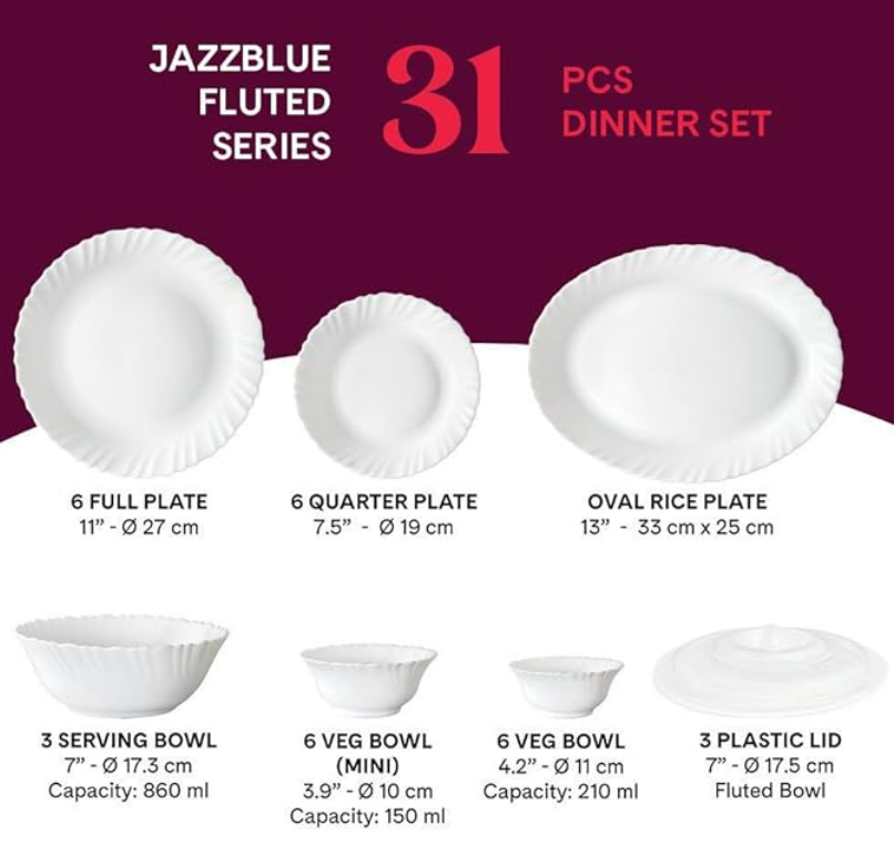 BOROSIL MINI RICE PLATE 1