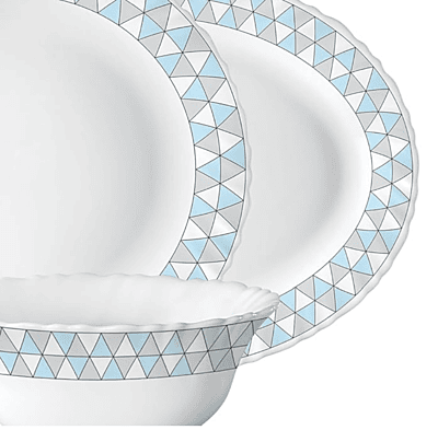 BOROSIL FULL PLATE 10” SET 6