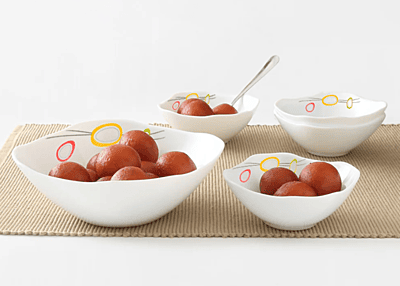 BOROSIL 750 ML + 750 ML MIXING BOWL WITH LID