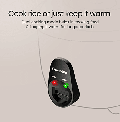 Crompton Harvest Pro Lite 1.8Ltr Rice Cooker