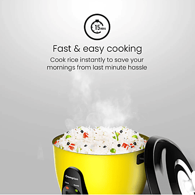 Crompton Harvest Pro Lite 1.8Ltr Rice Cooker