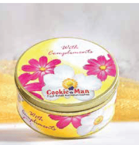CookieMan Flat Tin- 200g