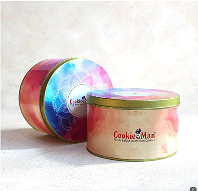 CookieMan Flat Tin- 200g