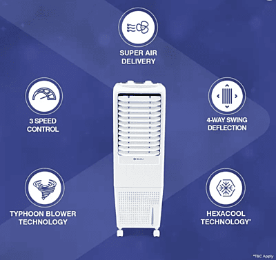 Bajaj TMH12  Tower Air Cooler- 12L