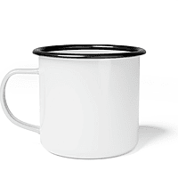 Customize Enamel Coffee Mug -Good Morning Sunshine